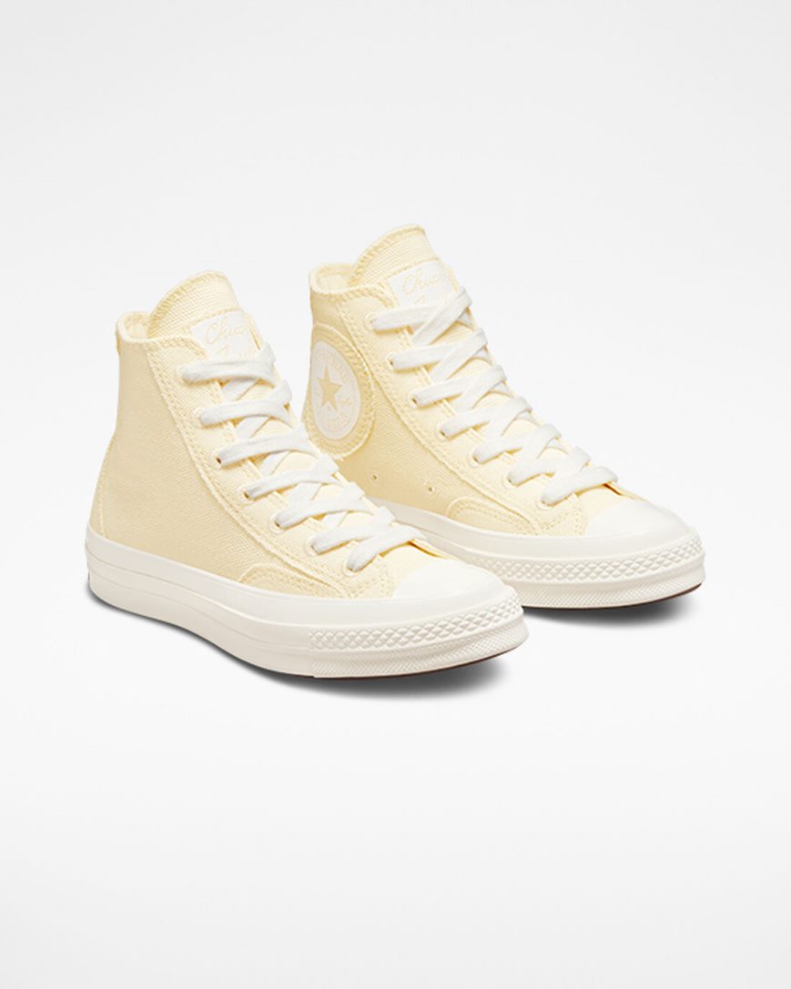 Women's Converse Chuck 70 Raw Edge High Top Shoes Beige | AU 34061T